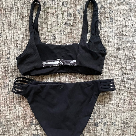 Hurley Swim Nwt Hurley Swim Suit Set Black Poshmark